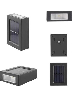 Herşey Trend Bahçe Aydınlatması Solar Güneş Enerjili Dekoratik LED Işıklı Lamba