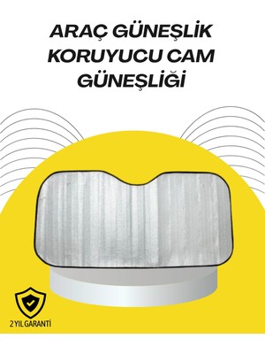 Nevamel Katlanabilir Reflektörlü Oto Güneşliği – Yaz Sıcaklarına Karşı Yüksek Koruma