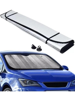 Nevamel Isı ve Uv Koruyucu Oto Ön Cam Güneşlik Dacia Duster Peugeot 3008 Skoda Superb Nissan Qashqai