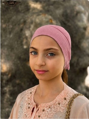 ALDAIYR Dikişli Hazır Pratik Geçmeli Düz Çocuk Boru Bone