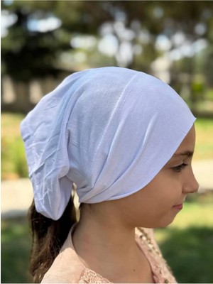 ALDAIYR Dikişli Hazır Pratik Geçmeli Düz Çocuk Boru Bone