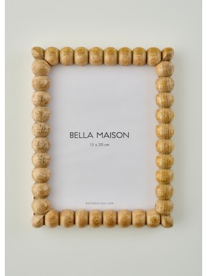 Bella Maison Violet Mango Dekoratif Çerçeve Naturel (23 x 2 x 18  cm )