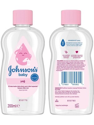 Johnson's Johnsons Baby Yağ 200 ml
