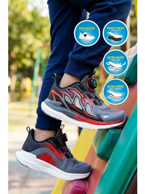 Cool Zeo F Gri Erkek Çocuk Spor Ayakkabı