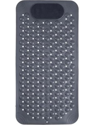 BYZ Store Slikon Yumuşak Taban Banyo Paspası 36X69,5 cm Şık ve Modern
