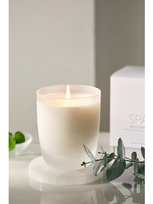 The White Company Spa Restore Aromatik Orta Boy Kokulu Mum 270 G
