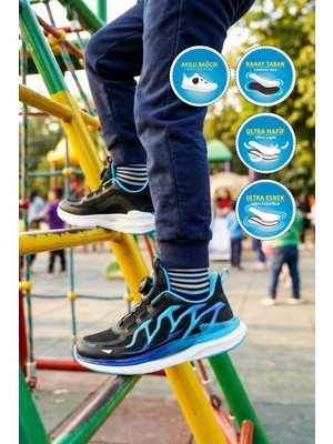 Cool Zeo F Siyah Erkek Çocuk Spor Ayakkabı