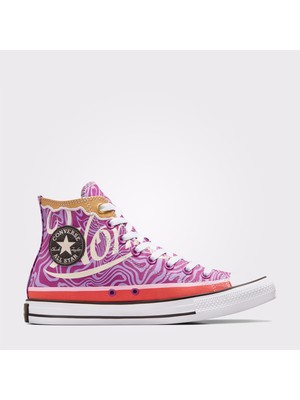 Converse x Wonka Chuck Taylor All Star Swirl Unisex Pembe Sneaker