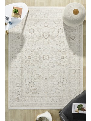 Venucci Home & Living Alorıa %100 Polyester Vintage Modern  Dokuma Salon Oturma Odası Halısı