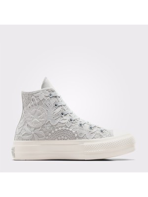 Converse Chuck Taylor All Star Lift Kadın Gri Platform Sneaker