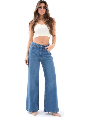 İyisi Var 7418 KOT PANTOLON-MAVİ