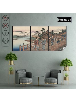 Akıllı Kağıt Statik Tutunma Özellikli Tablo - Poster Diğer (Model- 36)