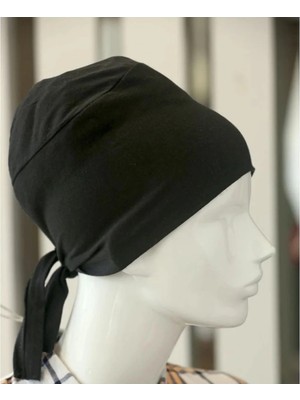 İyisi Var Bağlamalı Tesettür Bone - Bağlamalı Bandana