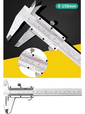 İyisi Var Kumpas - Çelik Kumpas 0,01 mm - 150MM 6inc