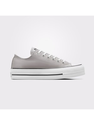 Converse Chuck Taylor All Star Lift Unisex Gri Platform Sneaker