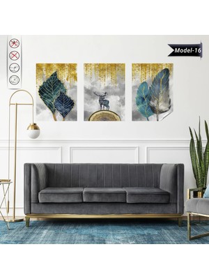 Akıllı Kağıt Statik Tutunma Özellikli Tablo - Poster Diğer (Model- 16)