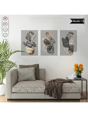 Akıllı Kağıt Statik Tutunma Özellikli Tablo - Poster Diğer (Model- 15)