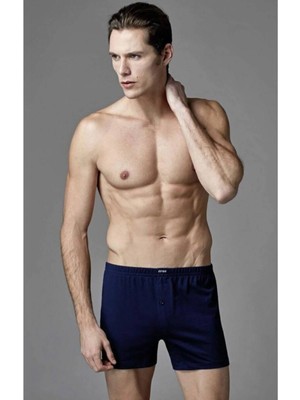 Eros Erkek Pamuklu Renkli 2'li Boxer Set Çok Renkli