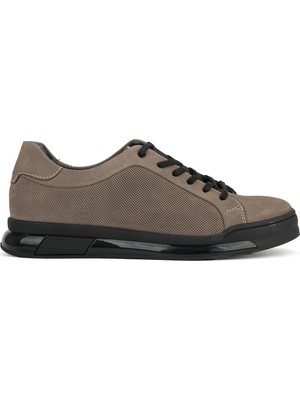Ziya, Erkek Hakiki Deri Sneaker 1611053Z176612 Kum