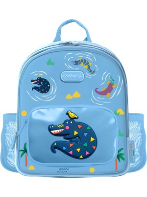 Packn Joy PacknJoy - Çocuk Sırt Çantası | Medium (4-6 Yaş) - Snappy Croc