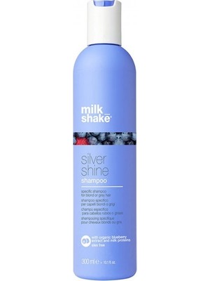 Milk Shake Silver Shine Şampuan 300 ml Boyalı Saçlar için Sülfatsız Parlaklık Verici