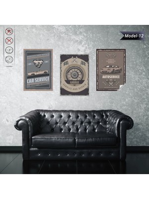Akıllı Kağıt Statik Tutunma Özellikli Tablo - Poster Diğer (Model- 12)