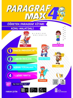 Ata Yayıncılık 4. Sınıf Paragraf Max