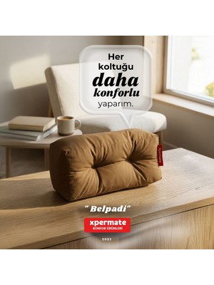 Xpermate Sırt ve Bel Destek Yastığı Sandalye Koltuk Destek Minderi