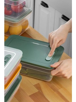 Tupper Model - Vakumlu - Mikrodalga Buzluk Saklama Kabı 5lt