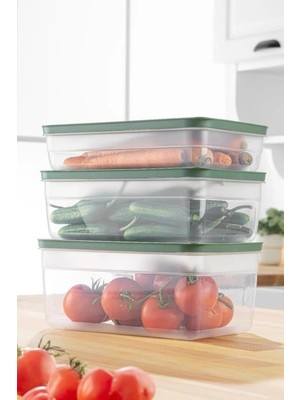 Tupper Model - Vakumlu - Mikrodalga Buzluk Saklama Kabı 3,8lt