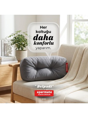 Xpermate Sırt ve Bel Destek Yastığı Sandalye Koltuk Destek Minderi