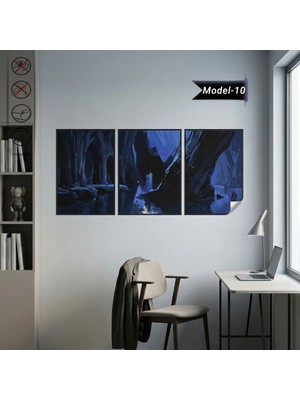 Akıllı Kağıt Statik Tutunma Özellikli Tablo - Poster Anime (Model- 10)
