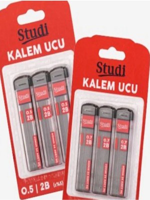 Studi 0.5 Kalem Ucu 2 Adet 3lü Paket