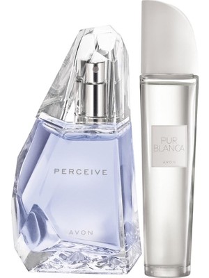 Avon Perceive ve Pur Blanca Kadın Parfüm Seti