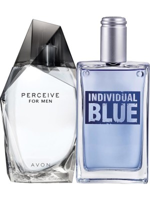 Avon Perceive Erkek Parfüm 100 Ml. ve Individual Blue Erkek Parfüm 75 Ml. İkili Paket