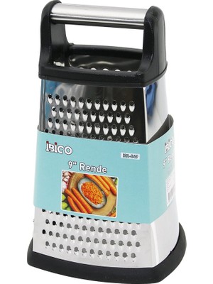 Go İthalat 9 Inç - Dörtgen   Lüks  Metal Rende (5224)