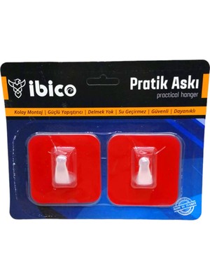 Go İthalat 2 Parça  Pratik Yapışkan Askı (5224)