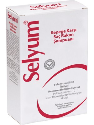 Dermadolin Selyum Kepeğe Karşı Saç Bakım Şampuanı 300 ml Kepekli Saçlar İçin Etkili Bakım
