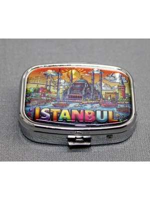 Nevamel® Istanbul Temalı Ilaaç Kutusu - Model 12