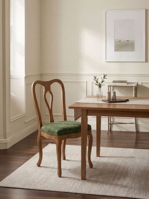 Gazzini Furniture Dante Işlemeli Klasik Ahşap Sandalye