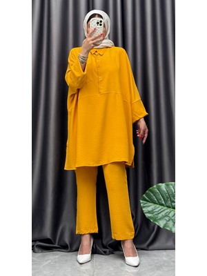 Nisum Moda Gömlekli Ayrobin Pantolonlu Takım