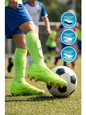 Walkway Strike F Yeşil Ithal Unisex Çocuk Krampon