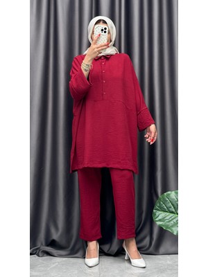 Nisum Moda Gömlekli Ayrobin Pantolonlu Takım