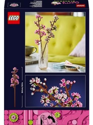 Kiraz Çiçekleri Kutlama Hediyesi 40725 – 8 Yaş ve Üzeri Çocuklar Için Doğum Günü Hediyesi Fikri, Pastel Tonlarda Çiçeklerle Kaplı 2 Dal Içeren Dekoratif Yaratıcı Oyuncak Yapım Seti (430 Parça)