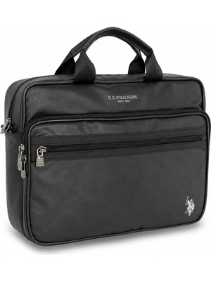 U.s. Polo Assn. Laptop Bölmeli Evrak Çantası 15.6 Inç Şık Tasarım Omuz Askılı Ofis Çantası PLEVR26037