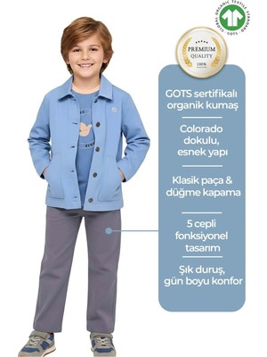 OZMOZ Organik Colorado Klasik Kışlık Erkek Çocuk Pantolon
