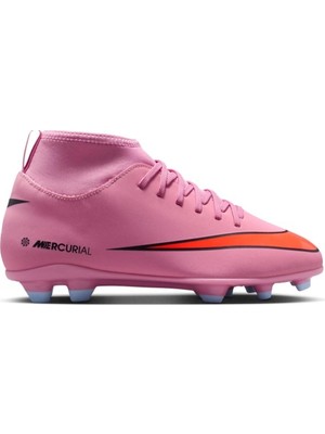 Nike Jr Mercurial Superfly 10 Club Fg/mg Çocuk Pembe Futbol Krampon FQ8318-600 I-189