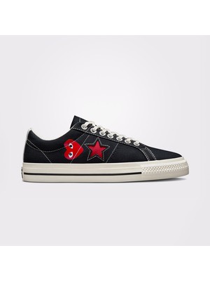 Converse Low Comme Des Garçons One Star Ox Unisex Siyah Sneaker