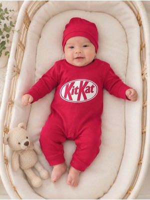 tinytrends Unisex Kitkat Çıtçıtlı Tulum Şapka