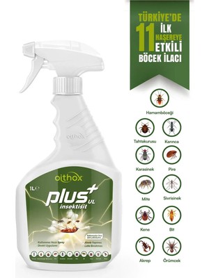 Oithox Plus Ul 1 Lt Hamam Böceği,kokarca Böceği,gümüş Böceği,kene,bit,sivrisinek, Karasinek,haşere Ilacı